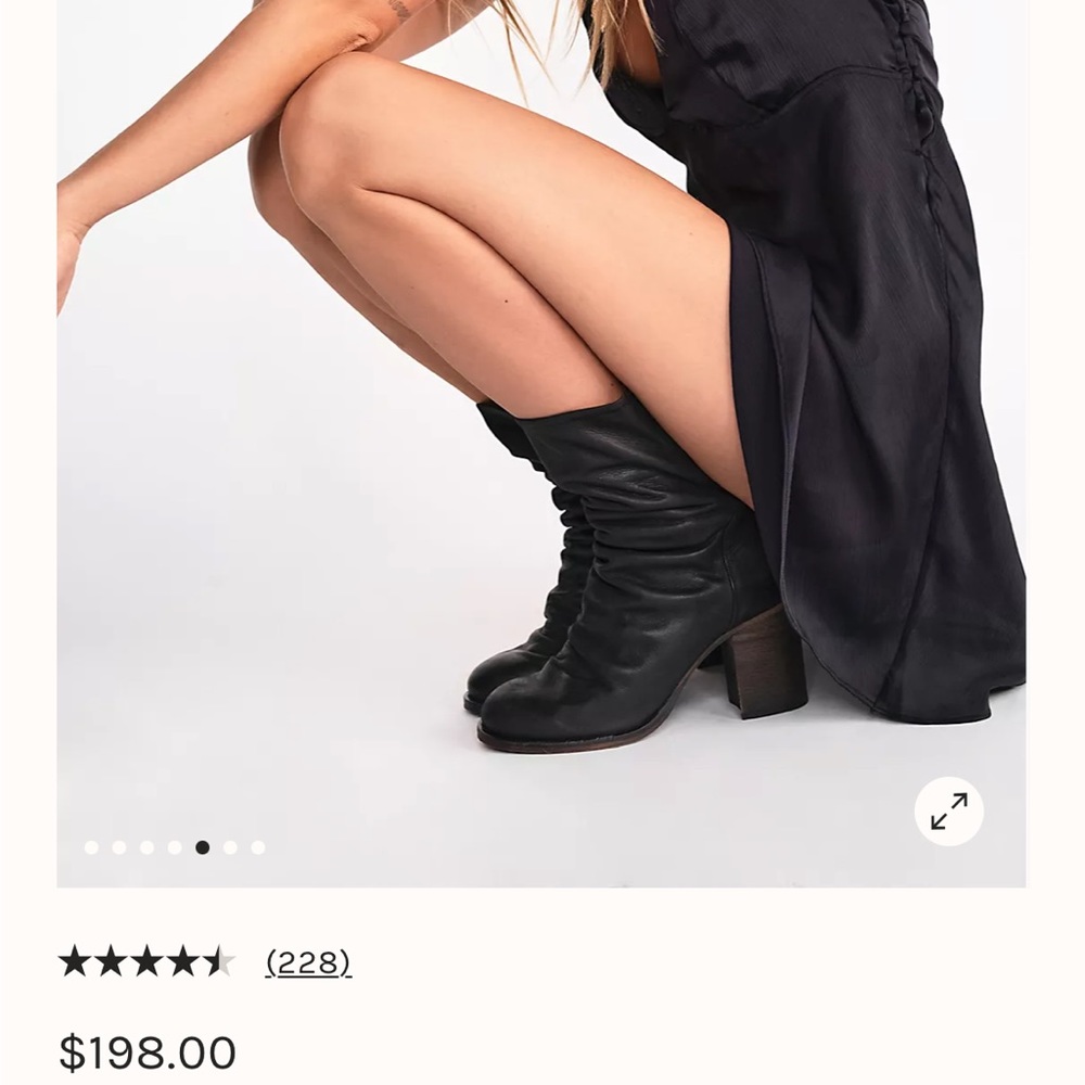 Free People Elle Block Heel boots